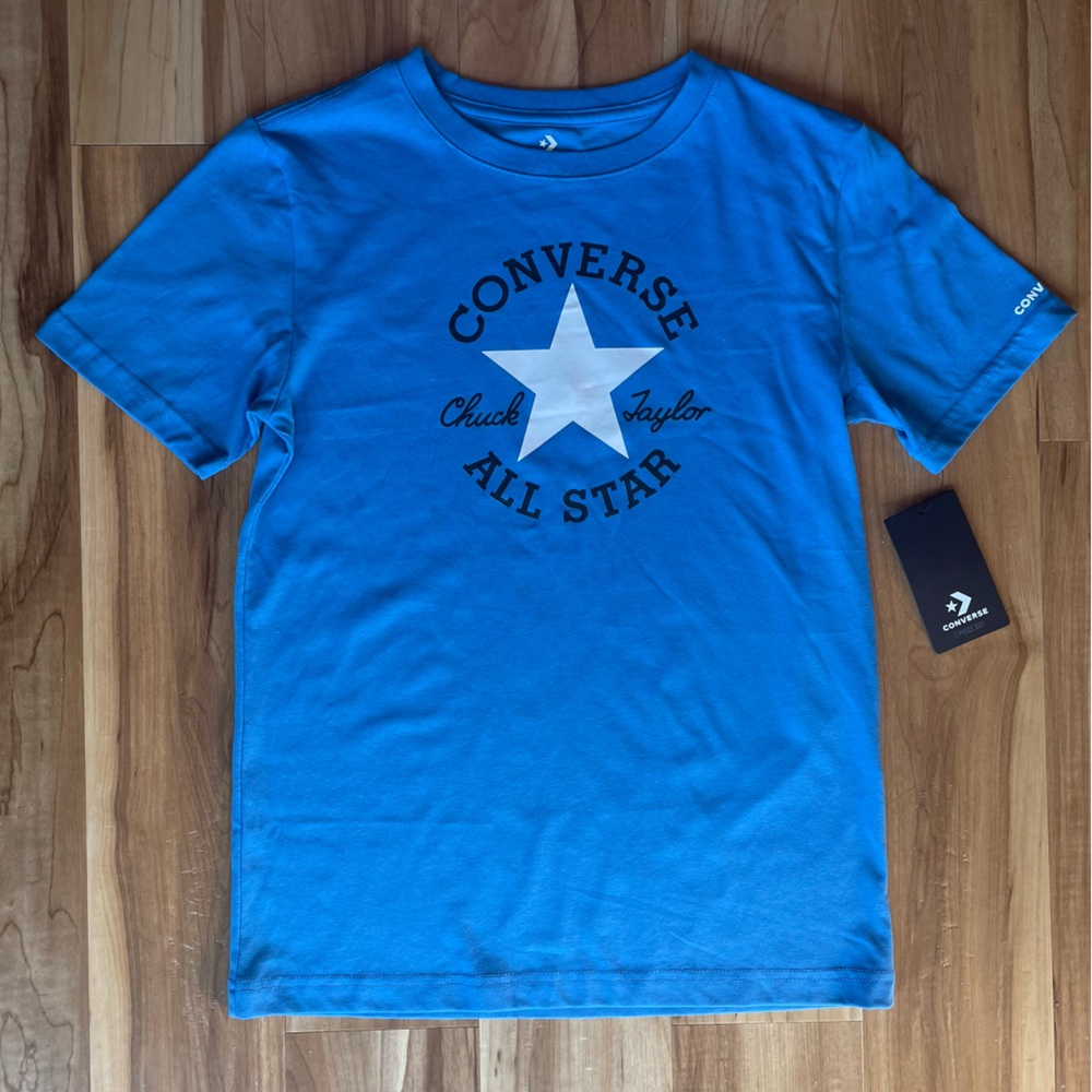 Converse Chuck Taylor Blue Tee Boys Large